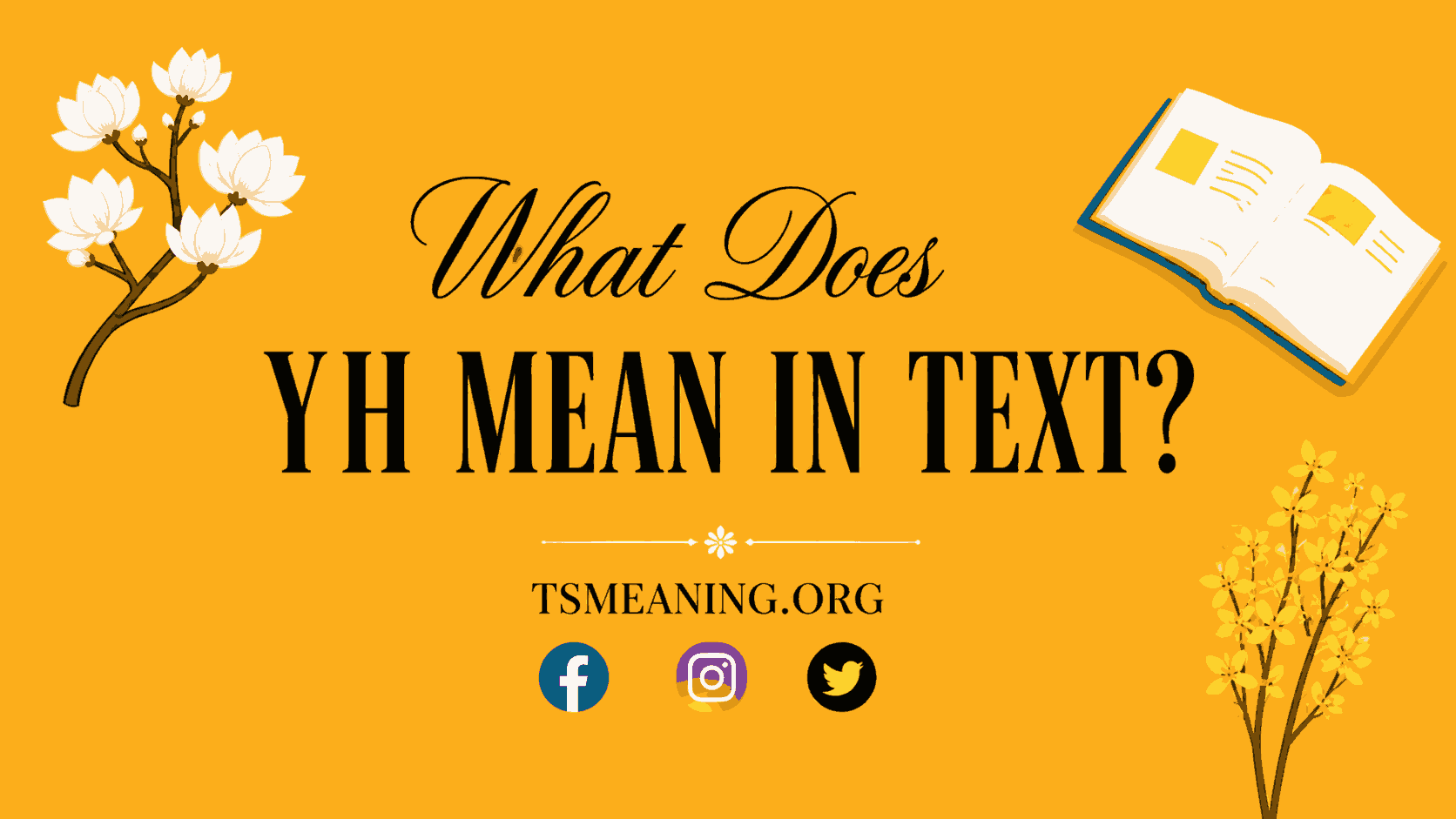 What Does YH Mean in Text